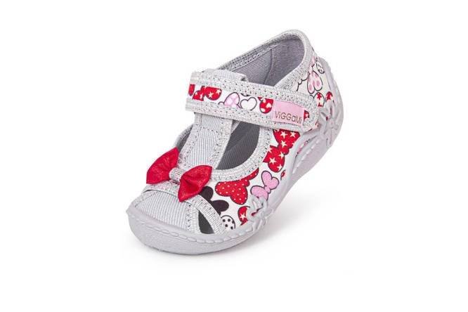 VI-GGA-MI Kapcie Dziecięce Marysia Kokardki - 21