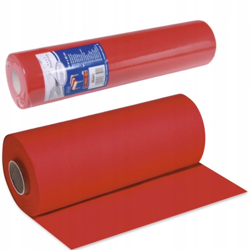 Bieżnik na stół w rolce czerwony obrus Premium 24m