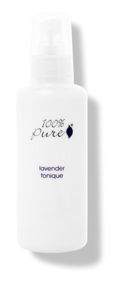 Kojący i nawilżający tonik -  100% Pure Organic Lavender Tonique