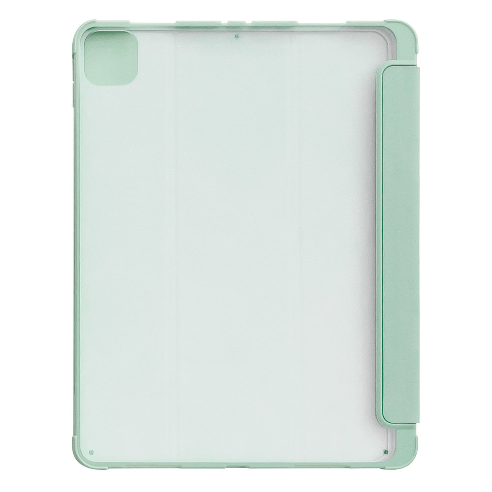 Hurtel Stand Tablet Case etui Smart Cover pokrowiec na iPad Pro 12.9'' 2021 / 2020 z funkcja podstawki zielony
