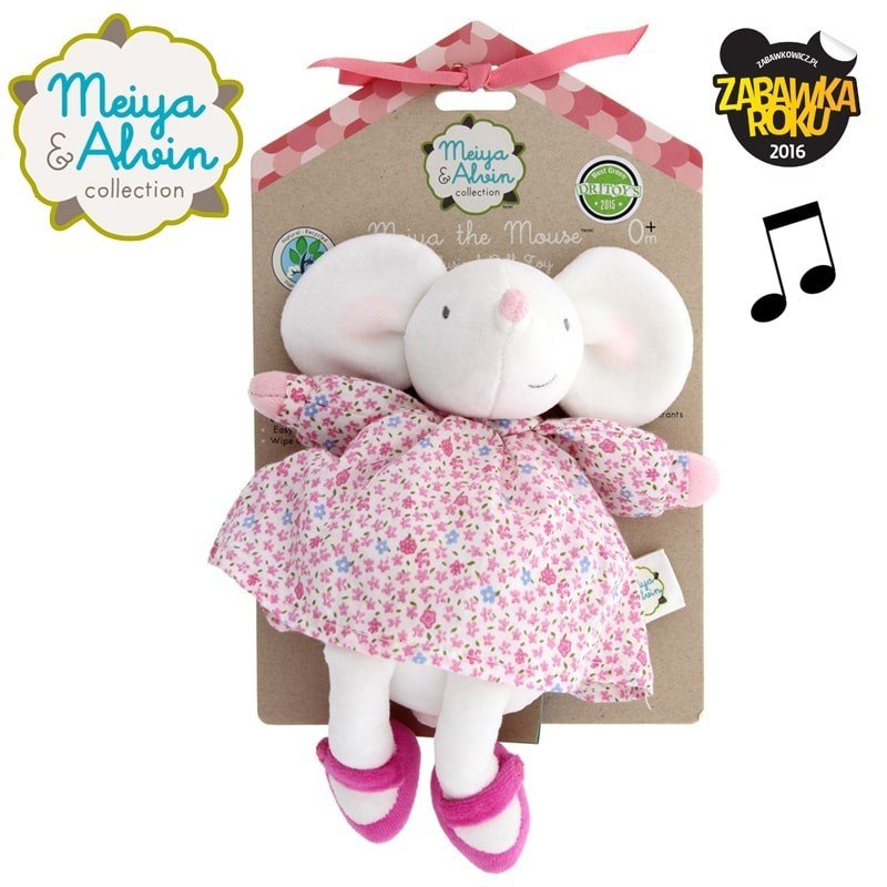 Meiya and Alvin Meiya and Alvin - Meiya & Alvin - Meiya Mouse Musical Lulluby Doll with Soft Head
