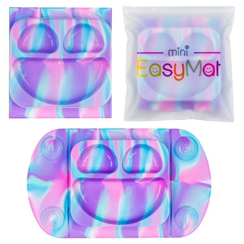 EASYTOTS EASYTOTS - Easytots  -  Easymat Mini 2in1 Unicorn Silikonowy Talerzyk z Podkładką  -  Lunchbox