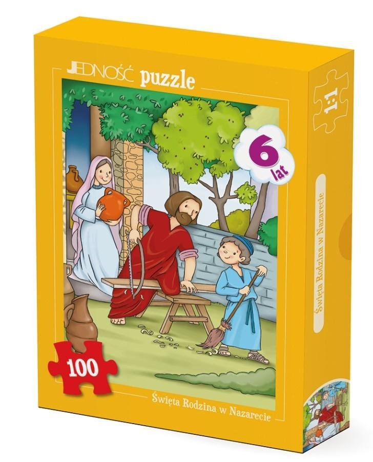 Puzzle 100 Święta Rodzina w Nazarecie Nowa