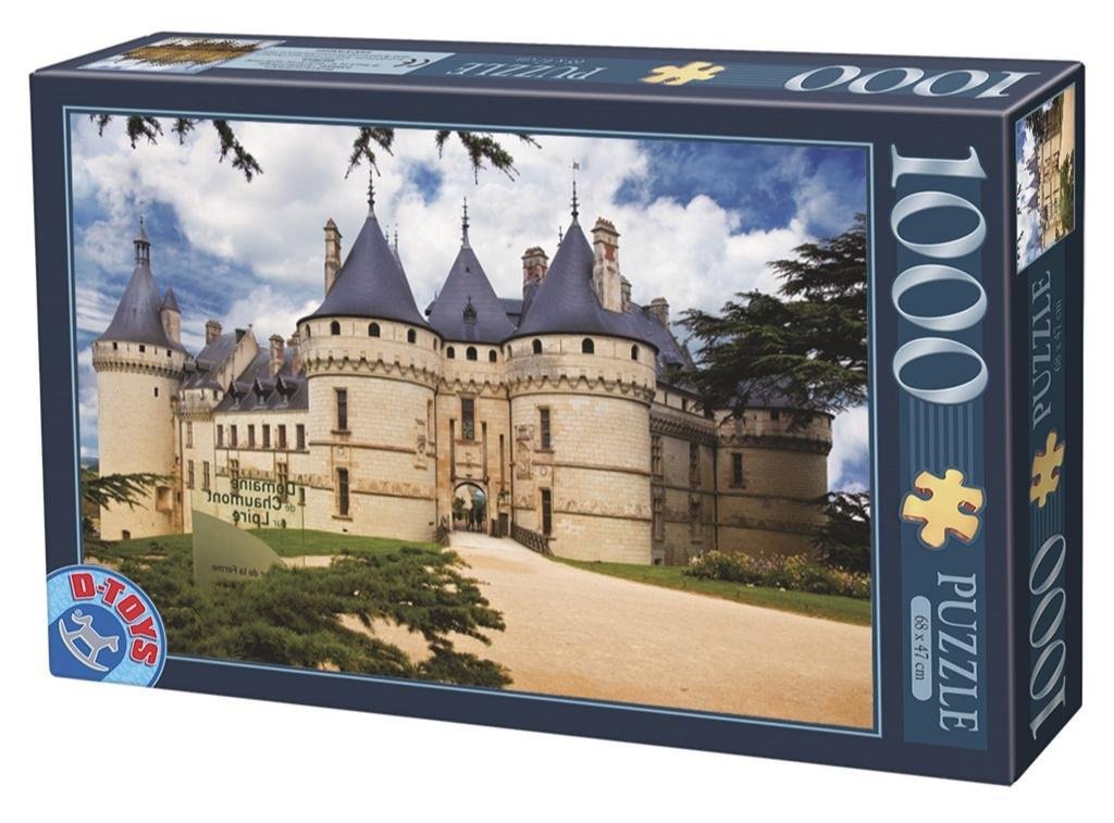 Puzzle 1000 Francja Zamek Chaumont Nowa