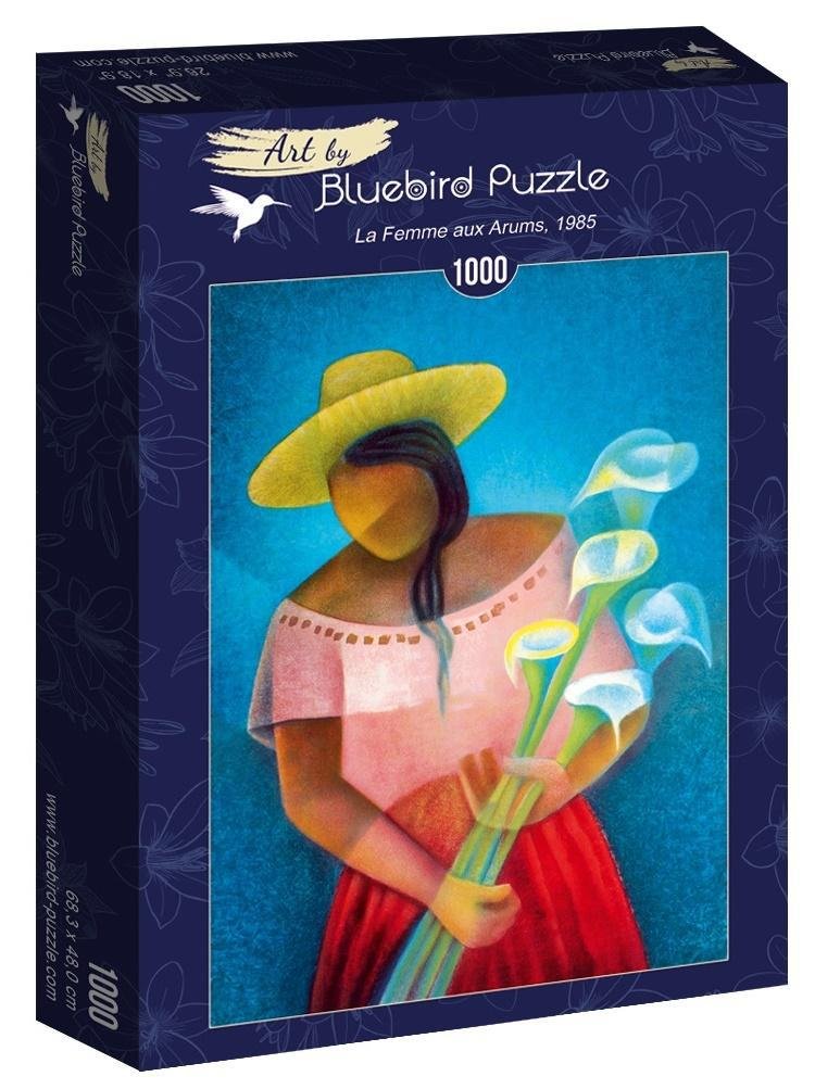 Puzzle 1000 Toffoli Kobieta sprzedająca kwiaty Nowa