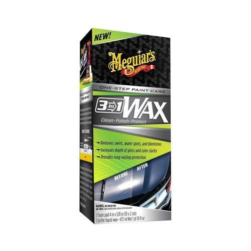 Фото - Аксесуар для мінімийки Meguiars 3in1 Wax Hybrid Wax 473ml - wosk samochodowy hybrydowy do lakieru 