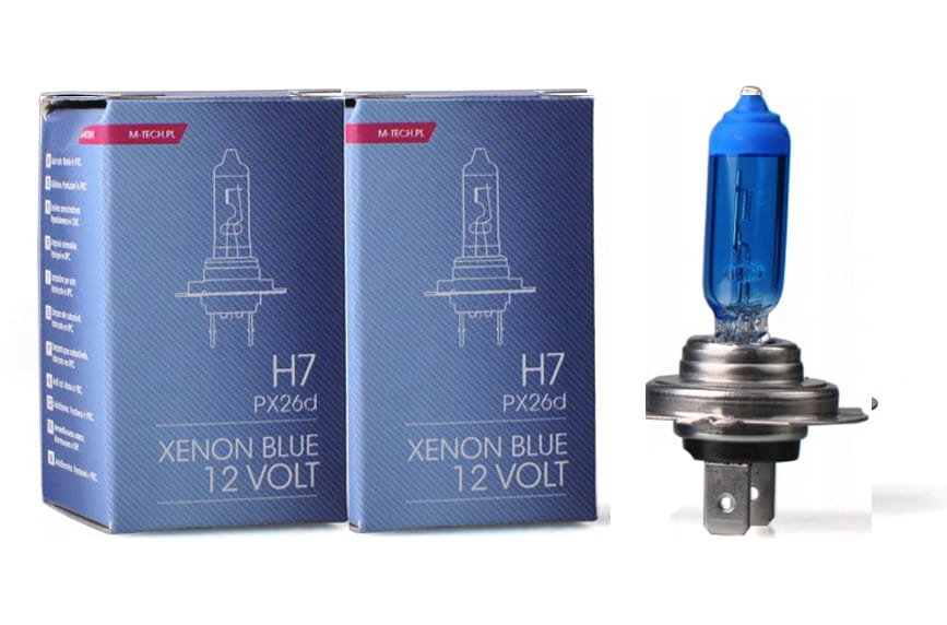Żarówka M-TECH  Cool Blue XenonBlue H7 12V -2szt.