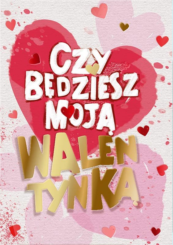 Kukartka Karnet B6 PR-384 Walentynki