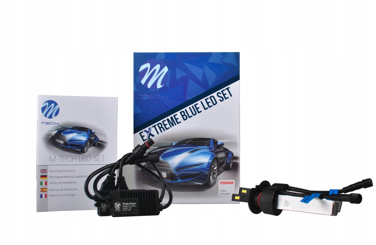 M-tech Norauto Zestaw LED SET Extreme Blue H7