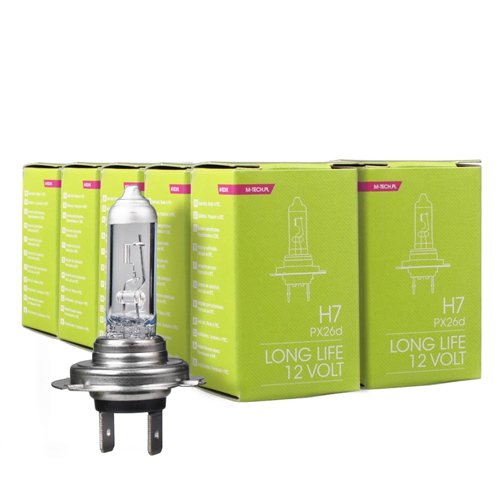 Żarówka Long Life H7 12V 55W Ultra Mega Life - 10 sztuk