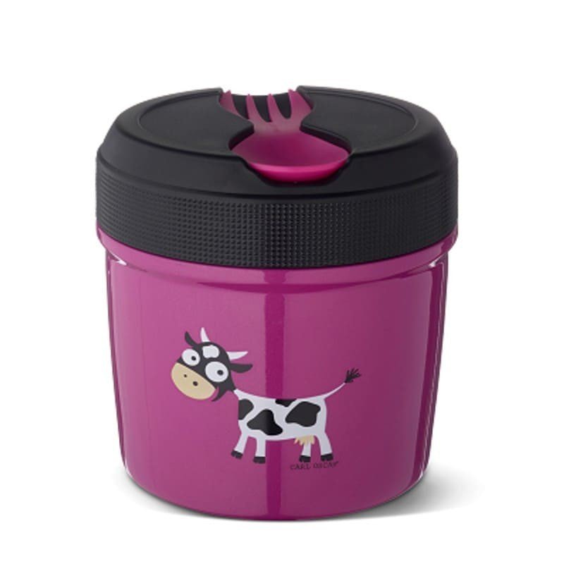 CARL OSCAR Carl Oscar TEMP Lunch Jar - Termos ze szlachetnej stali nierdzewnej Purple - Cow