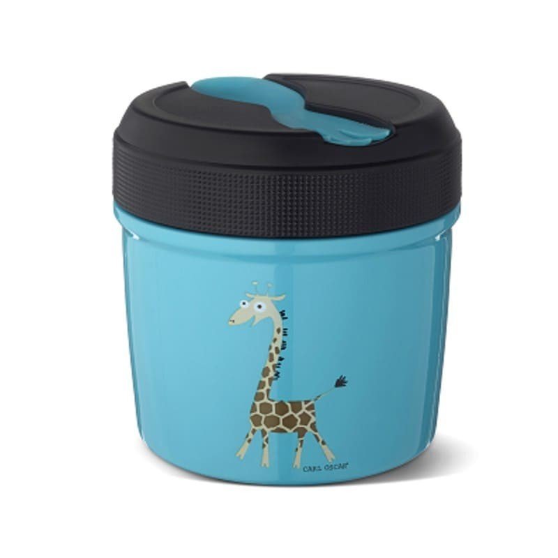 Carl Oscar Temp Lunch Jar Carl Oscar Temp Lunch Jar  -  Termos ze Szlachetnej Stali Nierdzewnej Turquoise  -  Giraffe