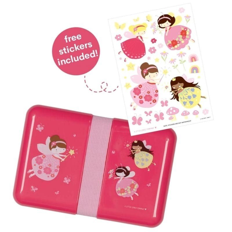A Little Lovely Company A Little Lovely Company - A Little Lovely Company  -  Śniadaniówka Lunchbox Wróżki z Naklejkami
