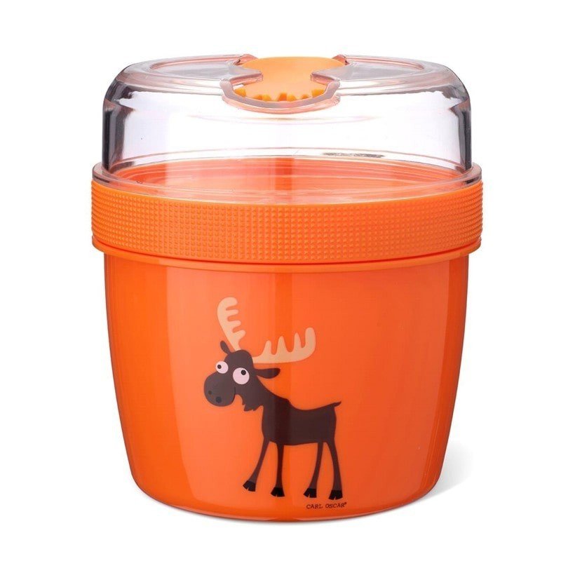 Carl Oscar Temp Lunch Jar CARL OSCAR - Carl Oscar -  N'ice Cup l Pojemnik Śniadaniowy z Wkładem Chłodzący Orange  -  Moose