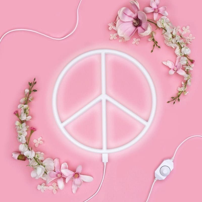 A Little Lovely Company A Little Lovely Company - A Little Lovely Company  -  Neon Świetlny Peace