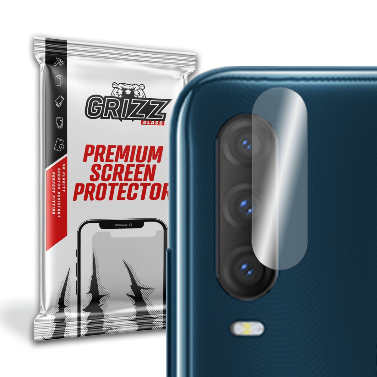 GrizzGlass HybridGlass Camera szkło hybrydowe na obiektyw do Samsung Galaxy Note 10 Plus