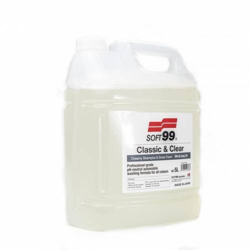 Szampon samochodowy koncentrat Soft99 Classic&Clear Shampoo 5L