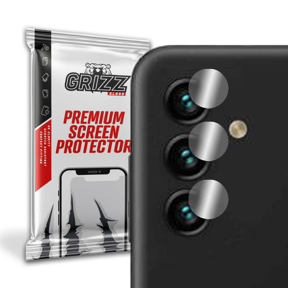 GrizzGlass HybridGlass Camera szkło hybrydowe na obiektyw do Samsung Galaxy A13 5G