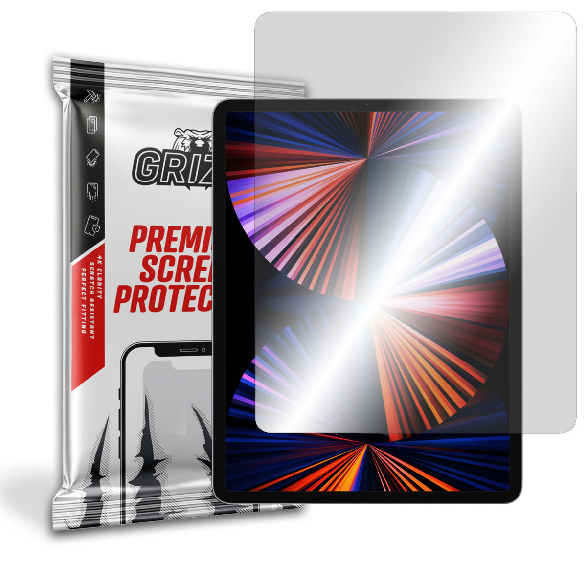 GrizzGlass HybridGlass szkło hybrydowe do Apple iPad Pro 11 3rd gen