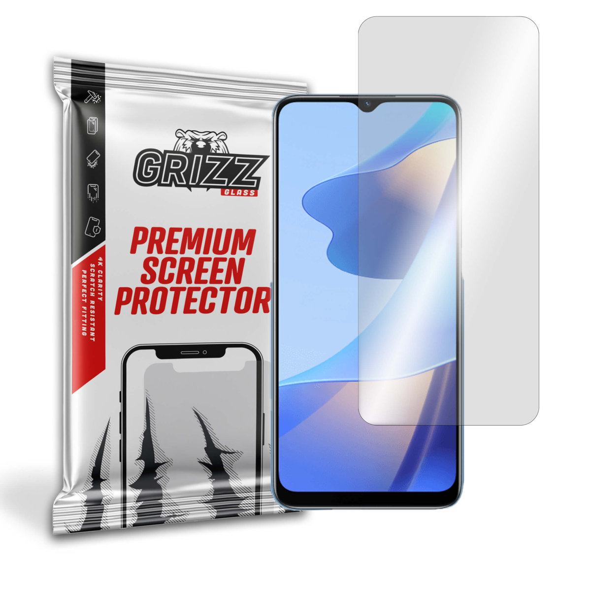 GrizzGlass HybridGlass szkło hybrydowe do Oppo A54s