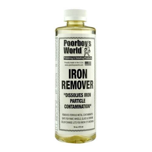 Poorboys World Iron Remover płyn do usuwania zanieczyszczeń metalicznych 473ml