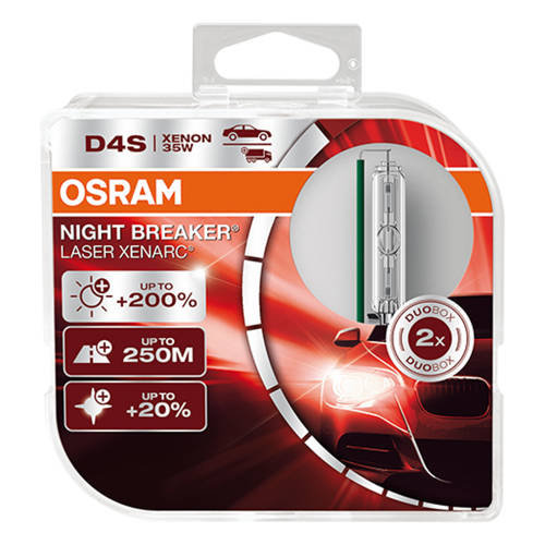 D4S Osram  Night Breaker Laser +200% duo box