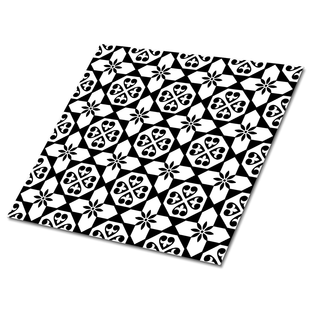 Płytki PCV Samoprzylepne 30x30 cm Hiszpański wzór, Dywanomat