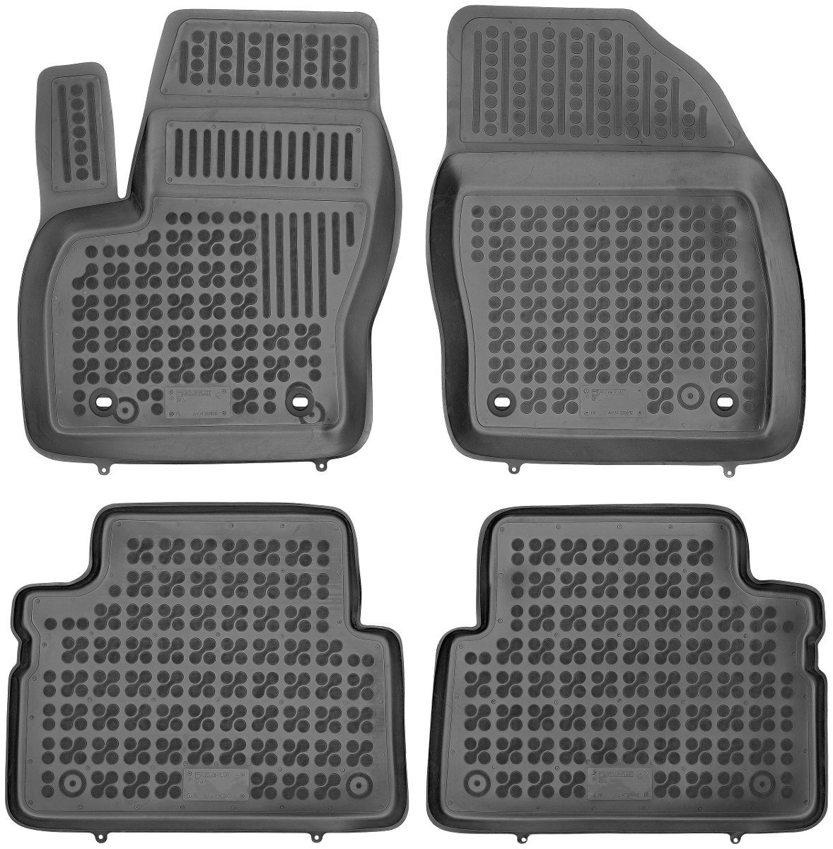 Ford C-Max I Minivan Dywaniki gumowe REZAW  od 2003-2010r. 200612 + mocowania MAX-DYWANIK