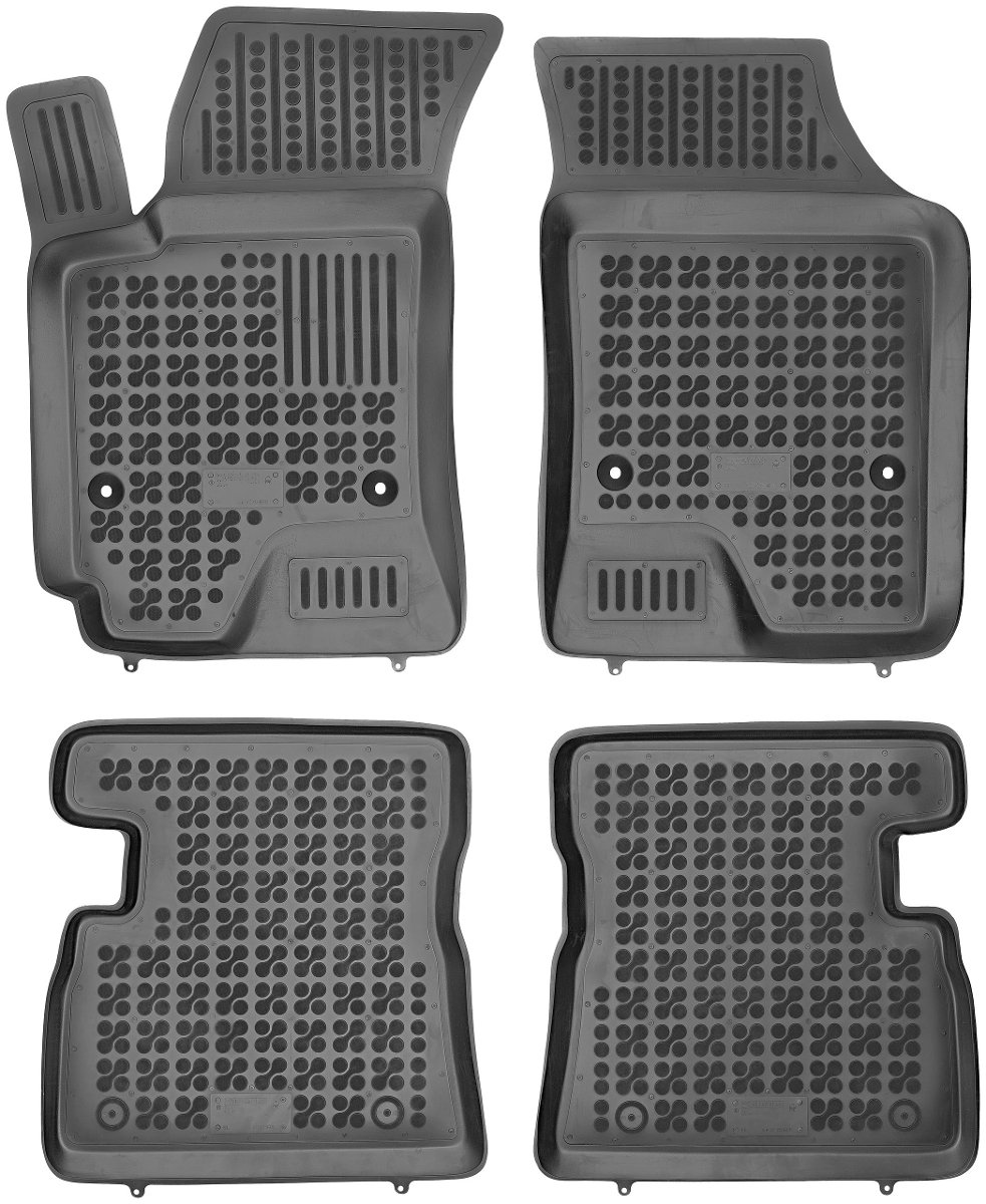 Hyundai Getz Hatchback Dywaniki gumowe REZAW  od 2002-2011r. 201608 + mocowania MAX-DYWANIK