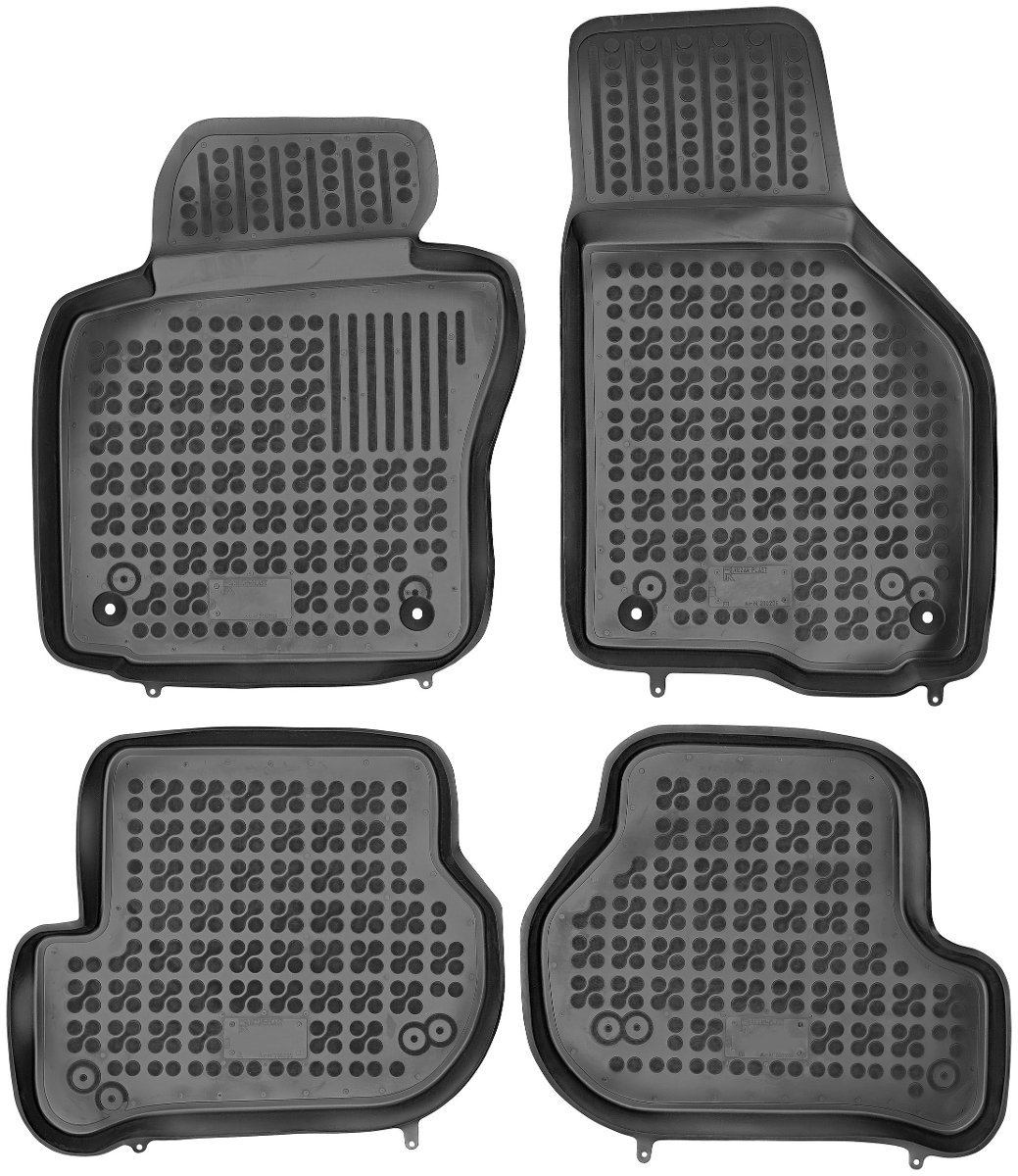 Volkswagen  Golf VI Hatchback / Kombi Dywaniki gumowe REZAW  od 2008-2013r. 200206 + mocowania MAX-DYWANIK