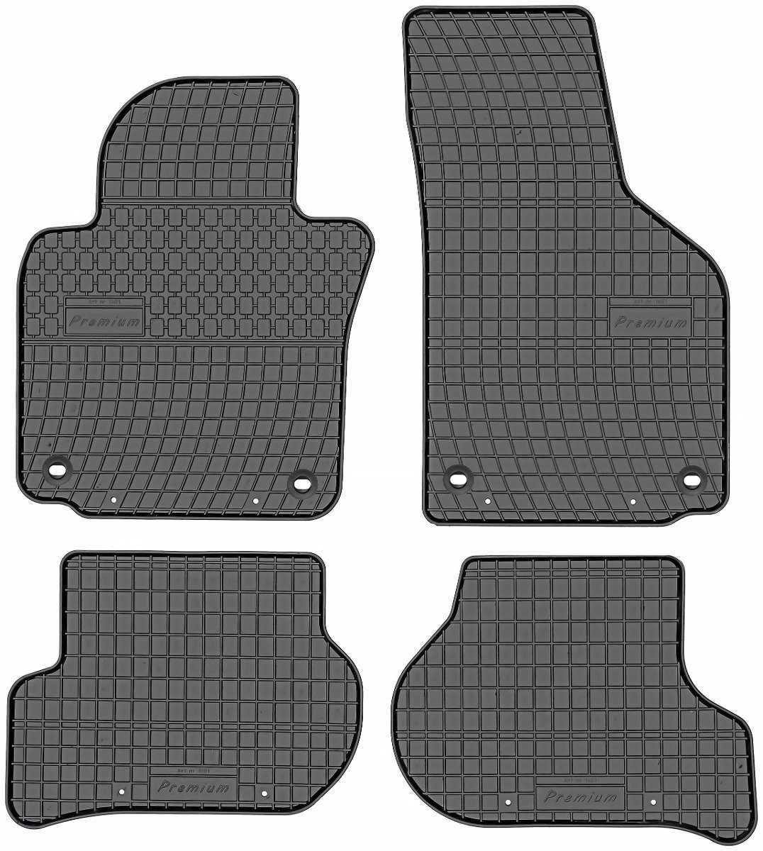 Volkswagen  Golf V Hatchback / Kombi od 2003-2009r. 1401 + mocowania MAX-DYWANIK