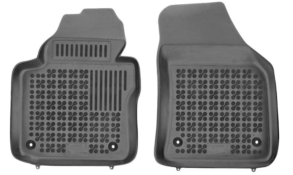 Volkswagen  Caddy III Kombivan Dywaniki gumowe REZAW  od 2003-2020r. 200107P + mocowania MAX-DYWANIK