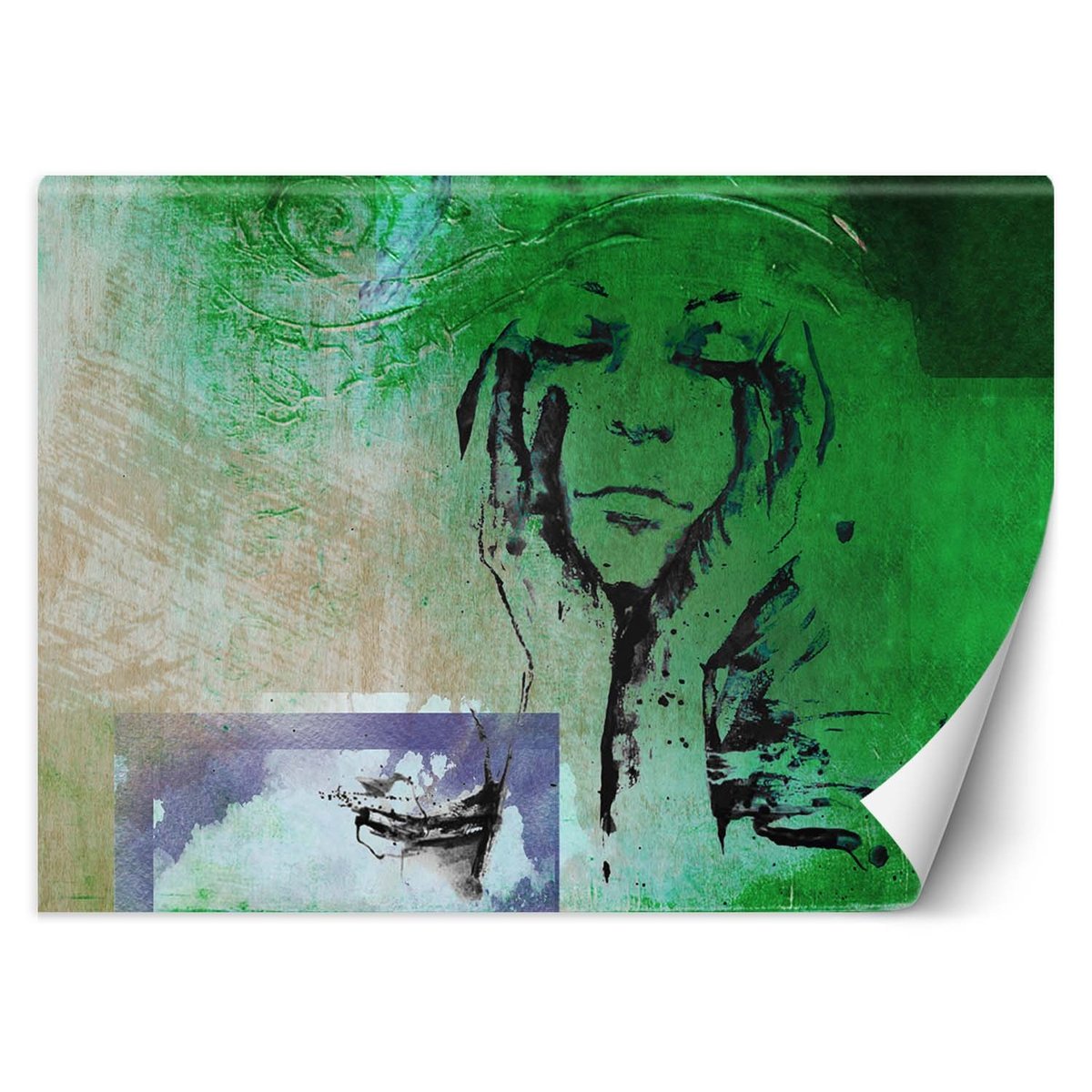Fototapeta Otulona dłońmi kobieta 150x105