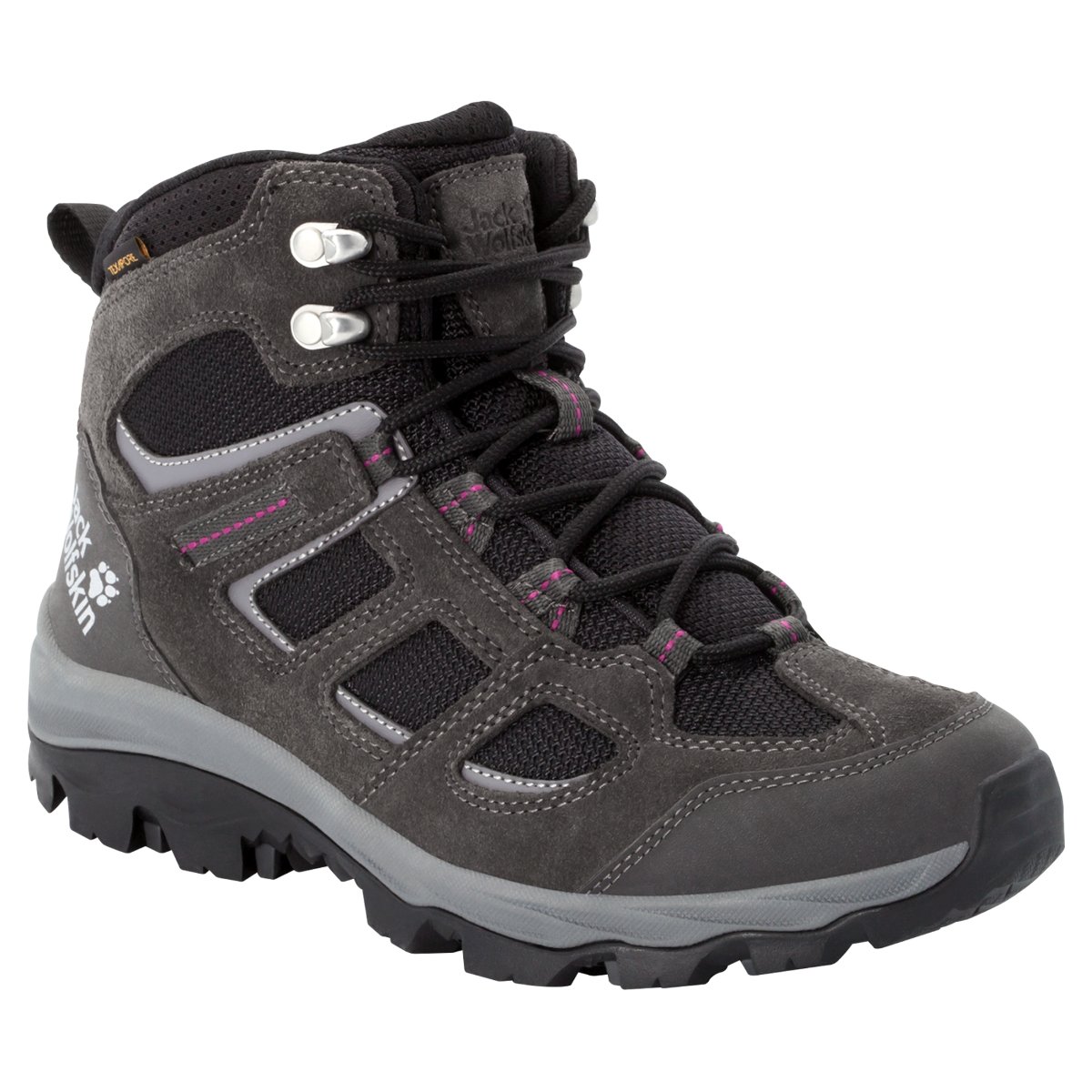 Jack Wolfskin Buty trekkingowe Vojo 3 Texapore Mid W Dark Steel/Purple 4042471-6157055