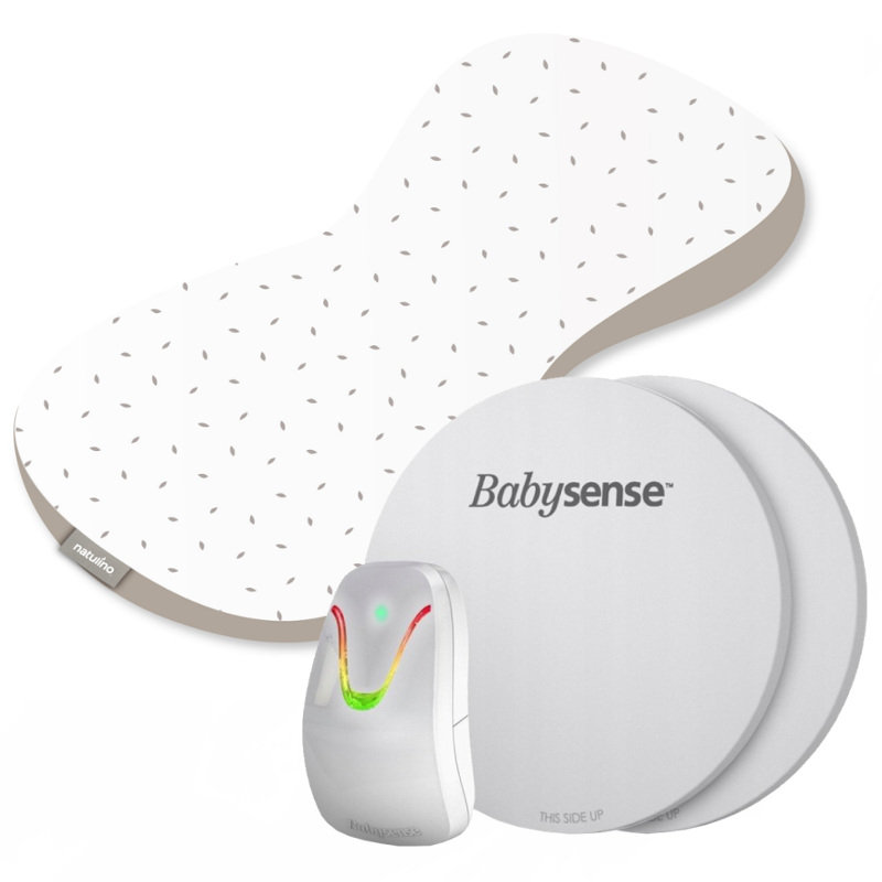 BabySense 7 - monitor oddechu dla niemowląt, testowany klinicznie w zestawie z przenośną poduszką