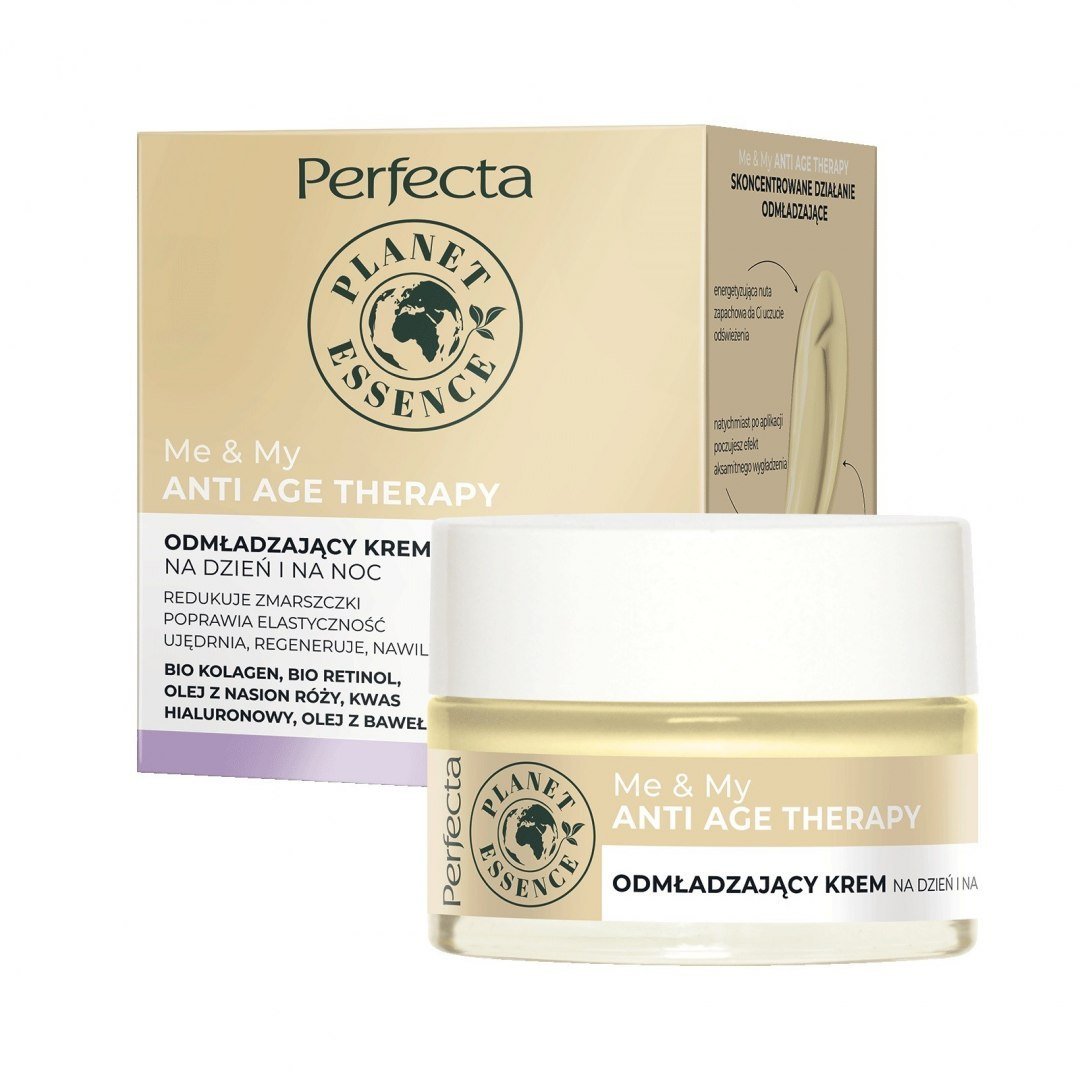 Perfecta Me & My Anti-Age Therapy Krem intensywnie wygładzający na dzień i na noc 50 ml 010215005