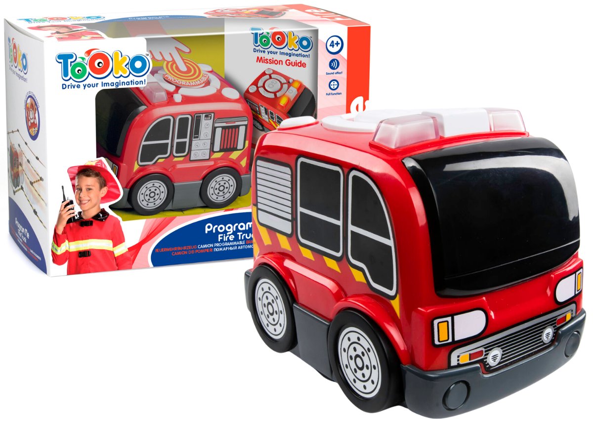 Press n' go fire truck - 4+