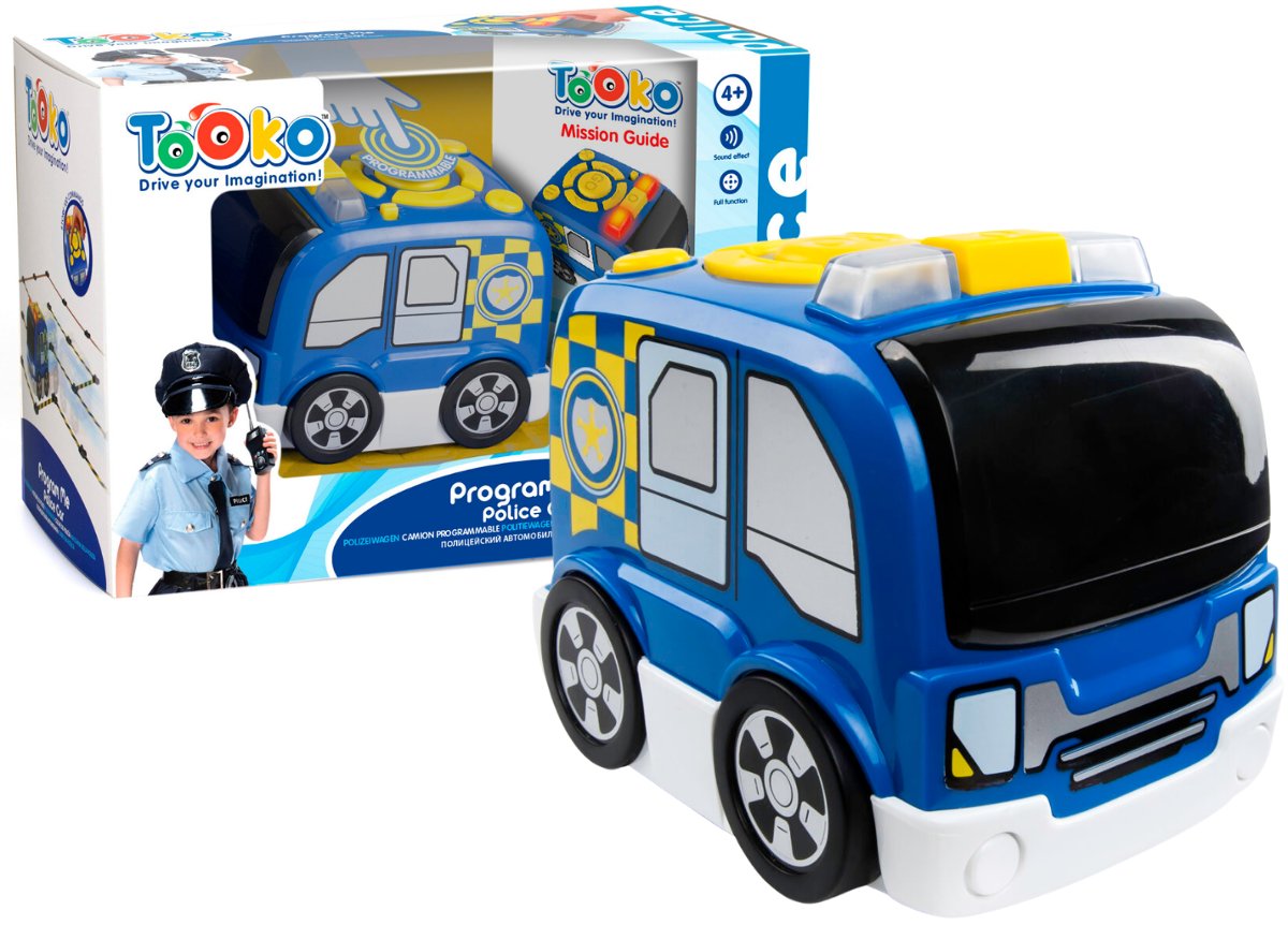 Press n' go police car - 4+