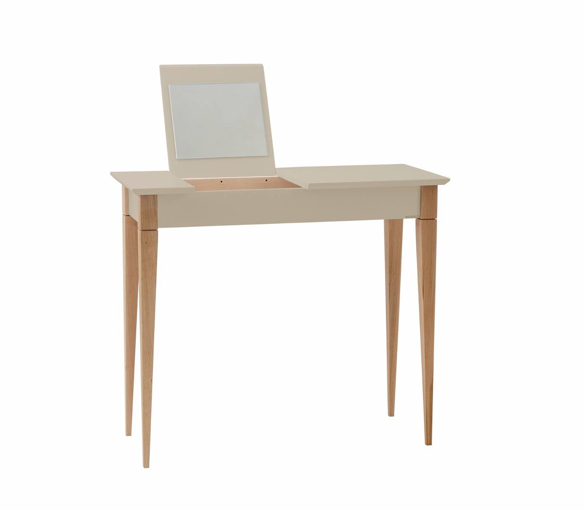 Toaletka MIMO z Lusterkiem 85x35cm Kawa z Mlekiem