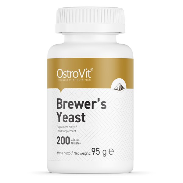 Ostrovit OstroVit Brewers Yeast (drożdże piwne) 200 tabletek 1144178