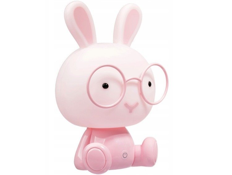 Lampka Biały Miś Na Deskoloce Led