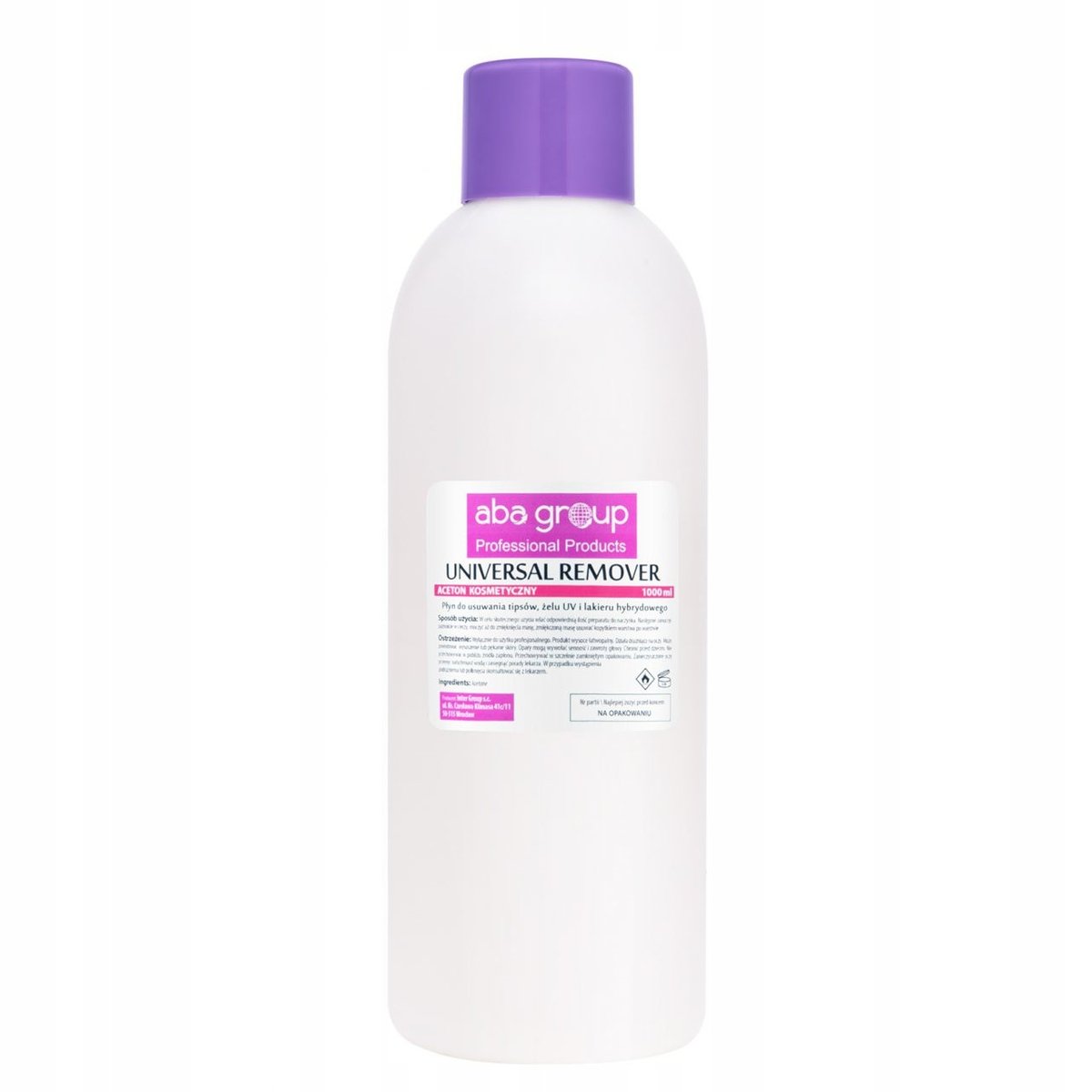 Aceton Kosmetyczny Aba Griup 1000ML
