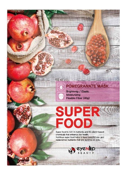 SuperFood Pomegranate Maseczka w Płacie 23 ml