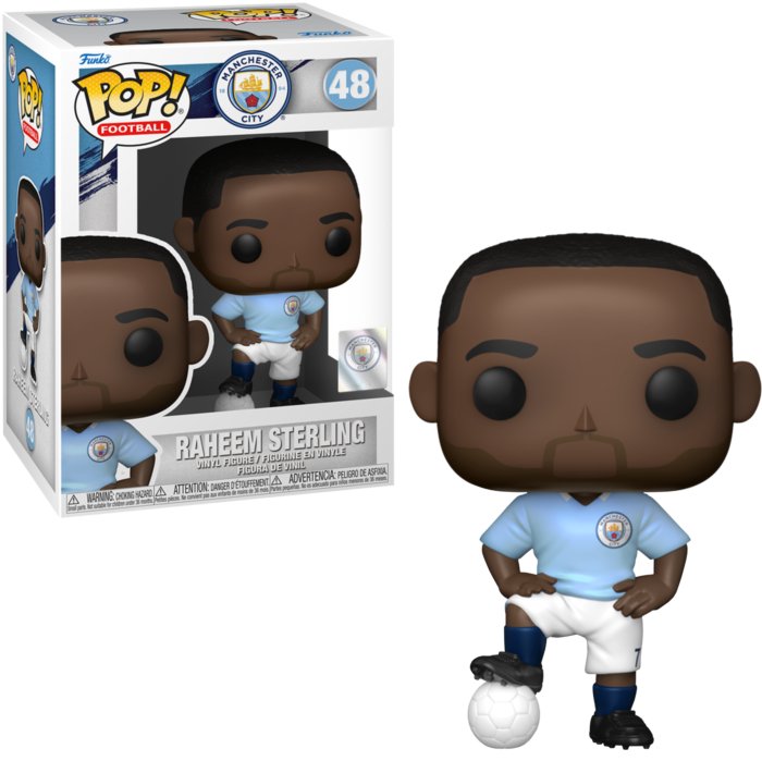 Funko Figurka POP Football Manchester City Raheem Sterling