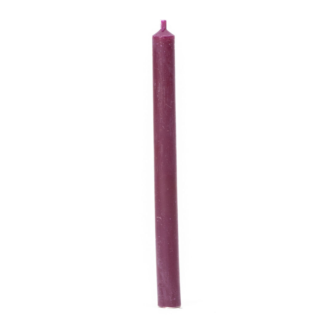 Świeca z wosku pszczelego O-07 dł. 15cm fioletowa