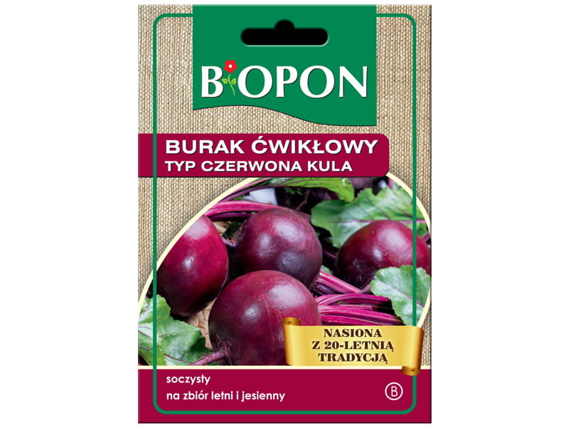 BIOPON Nasiona burak ćwikłowy czerwona kula 1423