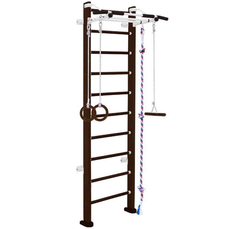 Wallbarz Drabinka gimnastyczna drewniana Adler wenge 21176