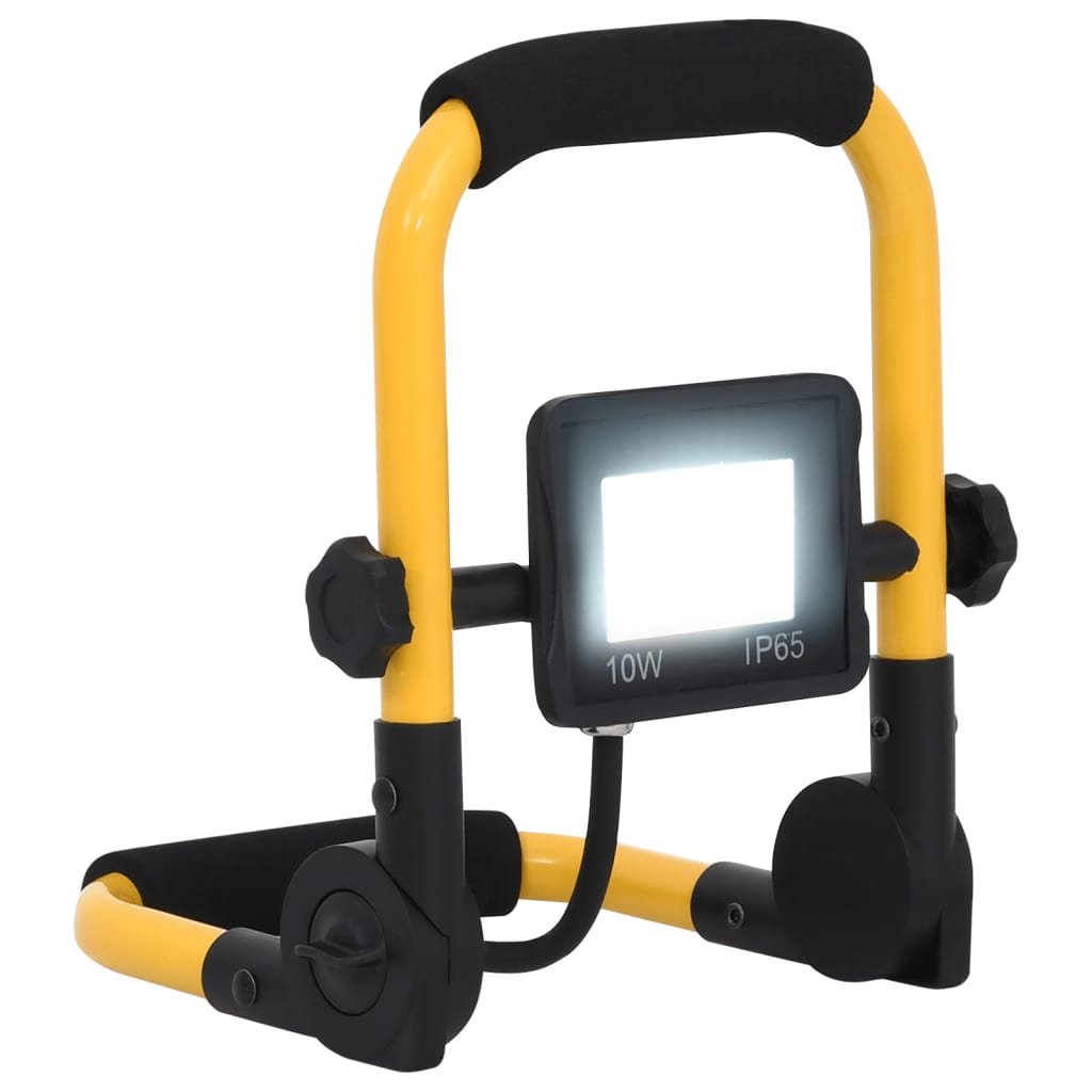 shumee Reflektor LED z uchwytem 10 W zimne białe światło