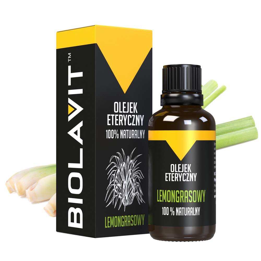 Biolavit Biolavit Biolavit Olejek eteryczny lemongrasowy 30 ml OET-LEM-30
