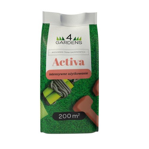 Agronas Trawa SAMOzagęszczająca Do Intensywnego Użytku Activa 5 kg 4Gardens 102635